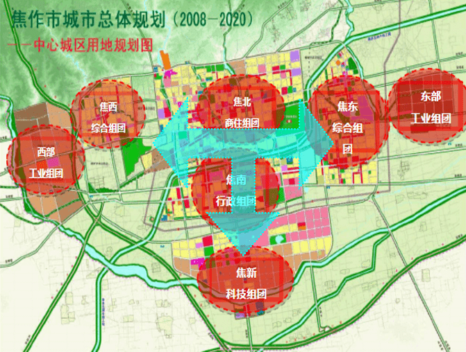 焦作市未来繁荣与发展蓝图，最新规划图揭秘