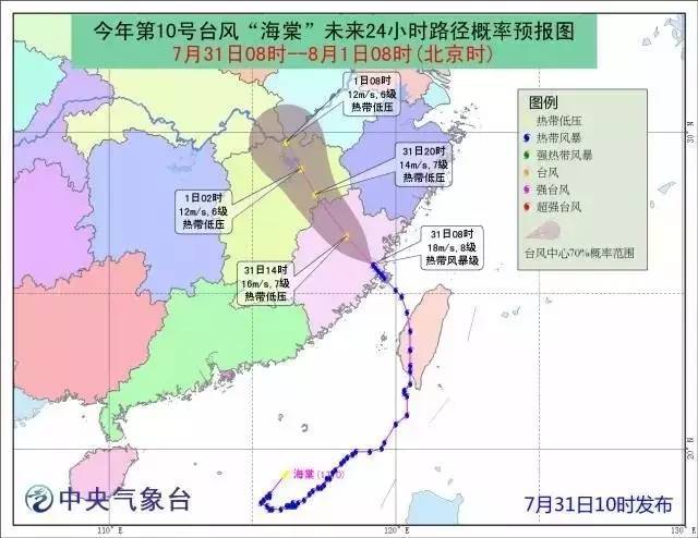 2017年第七号台风最新消息全面报道