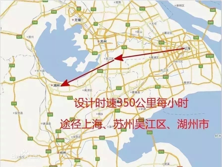 沪苏湖高铁最新线路图，连接繁华都市的交通枢纽